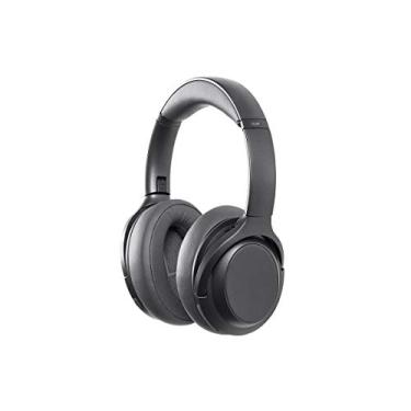Imagem de Monoprice Fones de ouvido BT-600ANC – Bluetooth 5, cancelamento ativo de ruído (ANC) Qualcomm aptX HD Audio, AAC, controles de toque, modo ambiente, 40 horas de reprodução, estojo de transporte, vários emparelhamentos