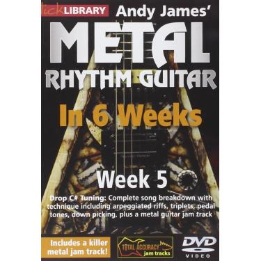 Imagem de Lick Library: Andy James' Metal Rhythm Guitar In 6 Weeks - Week 5 [DVD]