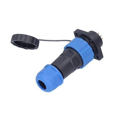 Imagem de Plugue de Fio à Prova D 'Água, Proteção IP68 Bom Isolamento Conector de Energia para Aviação Contatos de Cobre SP20 para Equipamentos Eletrônicos(12 núcleos)
