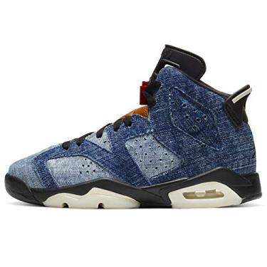 Imagem de Nike Air Jordan 6 Retro (gs) Big Kids Cv5489-401 Size 6 Blue