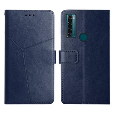 Imagem de For TCL 20 SE Y Stitching Horizontal Flip Leather Phone Case