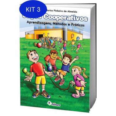 Imagem de Kit 3 Livro Jogos Cooperativos - Aprendizagens, Métodos E Práticas