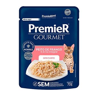 Imagem de Ração Gatos Filhotes Frango E Arroz Integral - 70g