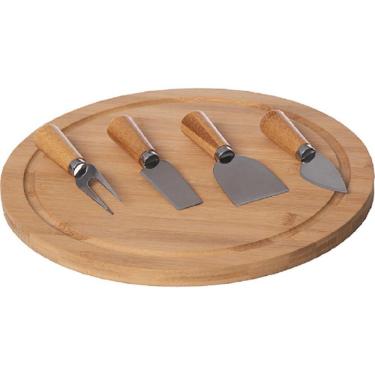 Imagem de Conjunto Tábua Para Queijo 5 Peças Bt0206