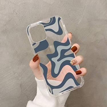 Imagem de Liquid Swirl Abstract Pattern in Bege and Green Phone Case for iPhone 11 12 pro XS MAX 8 7 6 6S Plus X 5S SE 2020 XR case, A5, For 12 Pro Max