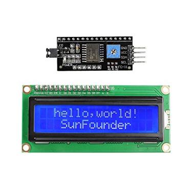 Imagem de SUNFOUNDER Módulo de exibição IIC/I2C/TWI LCD1602 compatível com Arduino e Raspberry Pi