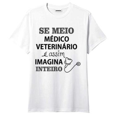 Imagem de Camiseta Medicina Veterinária Curso Modelo 5 - King Of Print