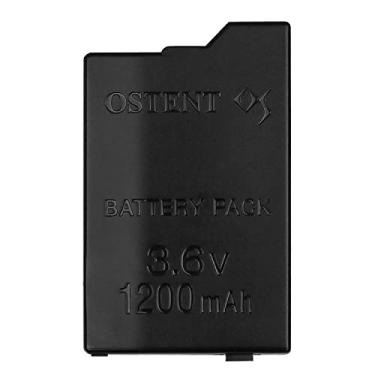 Imagem de OSTENT Substituição de bateria recarregável de íon de lítio de polímero de íon de lítio de 1200mAh 3,6V para console Sony PSP 2000/3000 PSP-S110