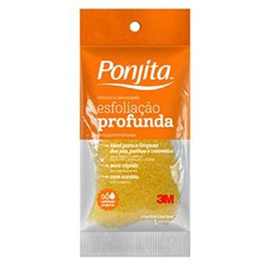 Imagem de Ponjita, 3M, Esponja de Banho, Esfoliação Profunda - 1 Unidade, Amarelo