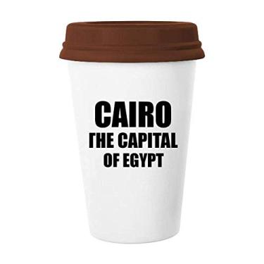 Imagem de Caneca Cairo A Capital do Egito Copo de Cerâmica Copo de Café Copo