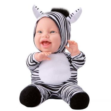 Imagem de Boneca Baby Babilina Planet Zebra - Bambola