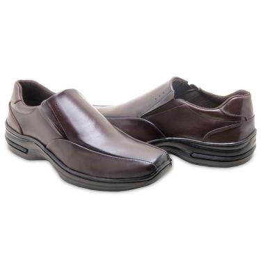 Imagem de Sapato Casual Em Couro Ultra Conforto M&D Store Sola Costurada