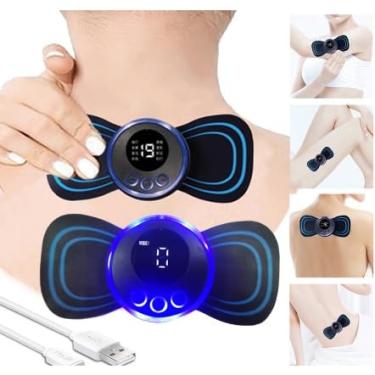 Imagem de Myer Massageador Eletroestimulador Portátil com Eletroestimulação para Costas