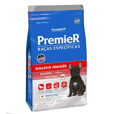 Imagem de Ração Premier Raças Específicas Bulldog Francês para Cães Filhotes, 2,5kg Premier Pet Raça Filhotes,
