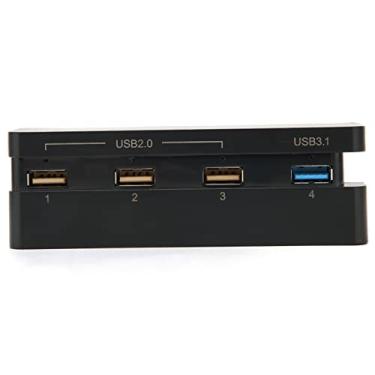 Imagem de Hub USB de Alta Velocidade para Console de Jogos PS4 Slim Com 4 Portas, Carregador de Extensão USB 3.1/2.0 para Acessórios4 Slim