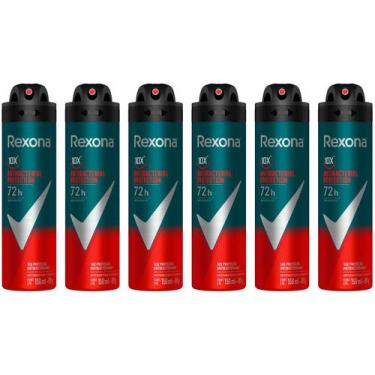 Imagem de Kit Desodorante Rexona Antibacterial Protection - Aerossol Antitranspi