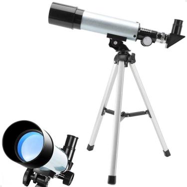 Imagem de Luneta Lunar 360x50 Telescópio Astronômico Lorben Refrator Terrestre F36050