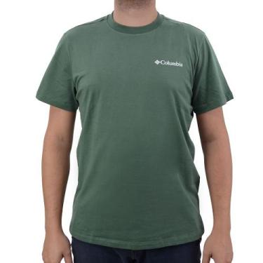 Imagem de Camiseta Masculina Columbia Mc Basic Verde - 3203