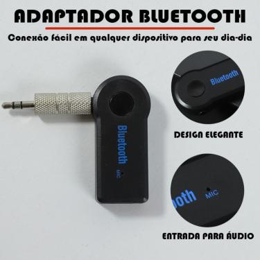 Imagem de SKYTUR- Mini Adaptador Receptor Bluetooth P2 para Carro Aparelho Prático  BRINDE MISTERIOSO