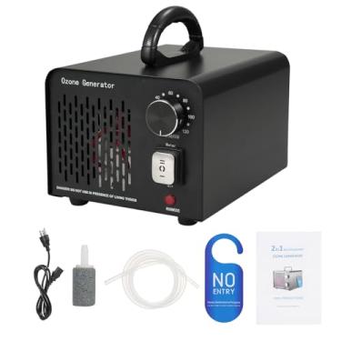 Imagem de CIADAZ Gerador de ozônio 2 em 1 com modos de ar e água 20.000mg / h Máquina de ozônio Ionizador Purificador de ar Desodorizador comercial e industrial para água Casa Carros Escritório Porão Garagem An