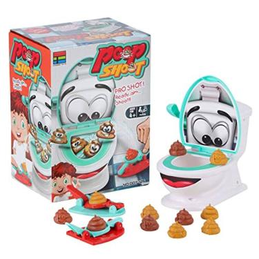 Imagem de Family Poop Shoot The Toilet Creative Toy para 4-12 anos meninos e meninas, incluem 12...