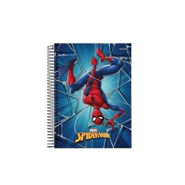 Imagem de Caderno Universitário Jandaia Spider-Man 1 Matéria 80 Folhas - Diversa
