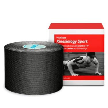 Imagem de Vitaltape Kinesiology Sports 5cm x 5m Preto