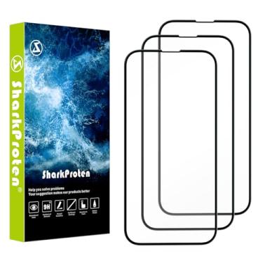 Imagem de SharkProten 3 peças de protetor de tela de vidro blindado para Samsung A54 5G, película protetora de dureza 9H HD protetor de tela transparente de vidro, protetor de tela contra arranhões, sem bolhas