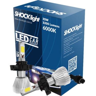 Imagem de Lampada Led Head Light H16 Shocklight 3200 Lumens Com Reator
