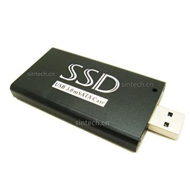 Imagem de Sintech Placa adaptadora USB 3.0 mSATA SATA III SSD, 6 Gb/s suporta UASP