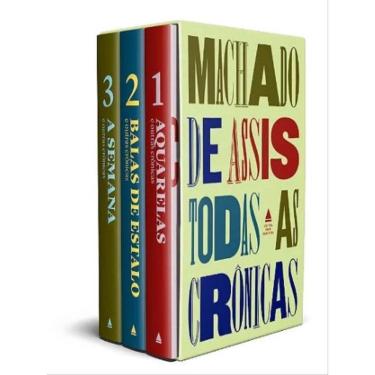 Imagem de Box Todas As Crônicas De Machado De Assis