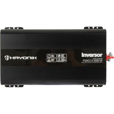 Imagem de HAYONIK, Inversor Off-Grid, Onda Senoidal Pura, Potência Nominal 3000W, Pico de Partida 6000W, Entrada 24VDC, Saída 127VAC - PSW213