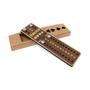 Imagem de Marcador de Tento para Truco e Jogos de Baralho – Contador de Pontos Portátil, Resistente e Perfeito para Diversão, Reuniões e Presentes Criativos