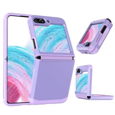Imagem de Asuwish Compatível com Samsung Galaxy Z Flip 6 5G 2024 capa de celular acessórios de celular armadura protetora de borracha rígida PC antiderrapante capa híbrida para ZFlip6 Z6 G Flip6 6Z mulheres