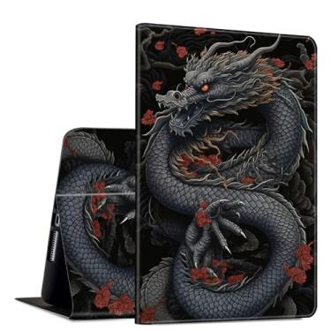 Imagem de DHYYDSQZ Capa fina para Samsung Galaxy Tab S6 Lite de 10,4 polegadas 2022/2020 de couro PU leve com visualização em vários ângulos com suporte inteligente para despertar/hibernar automático