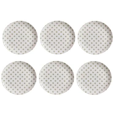 Imagem de Conjunto de Pratos Rasos 06 Peças Coup Grêta Porto Brasil