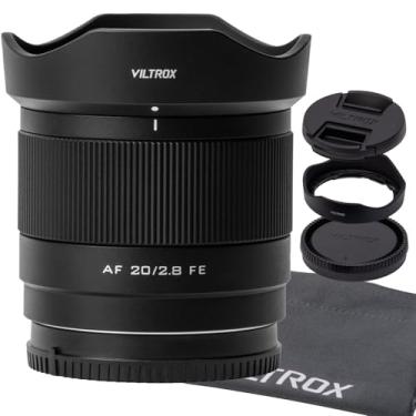 Imagem de Viltrox e Lente de montagem AF 20 mm f2.8 Foco automático para câmera Sony