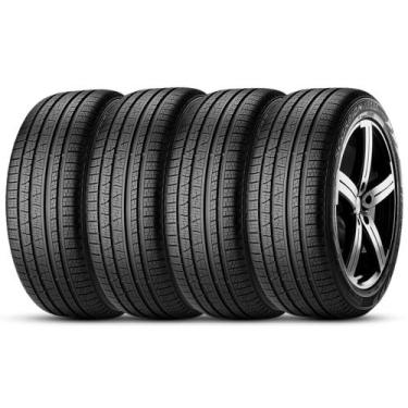 Imagem de Kit 4 Pneu Pirelli Aro 17 215/60R17 100H XL Seal Inside Scorpion Verde