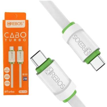 Imagem de Cabo De Dados e Carregamento 2 METROS SILICONE Iphone 15 / 15 Pro Max 