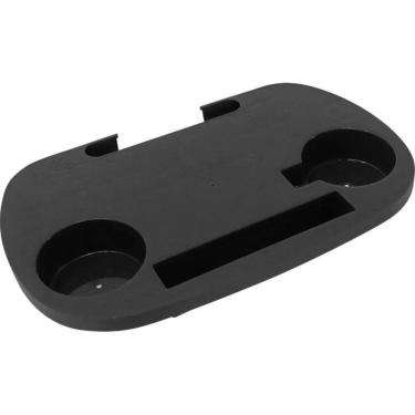 Imagem de Mesinha Lateral Mesa Apoio Suporte para Cadeira de Praia Portátil Porta Copo Objetos Belfix