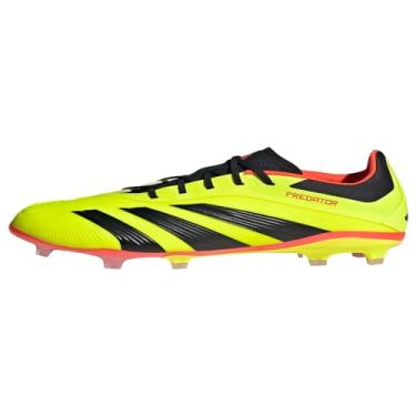 Imagem de adidas Chuteiras de futebol Predator 24 Elite Firm Ground, Team Solar Yellow 2/Core Black/Solar, 18