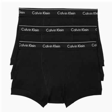 Imagem de Kit C/3 Cuecas Boxer Calvin Klein Algodão C/Abertura NB4002