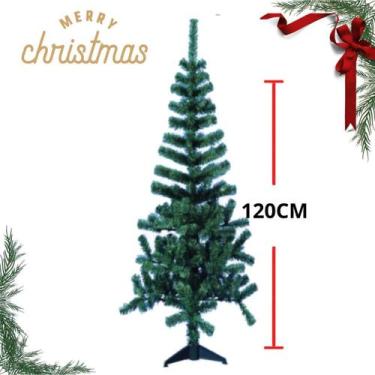 Imagem de Arvore Natal Verde Grande Grande Luxo Tradicional 1,20 Metro - Master