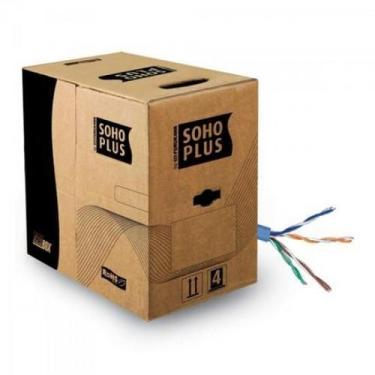 Imagem de Cabo De Rede Cat5E Cmx Caixa Com 305M Sohoplus - Furukawa Sohoplus