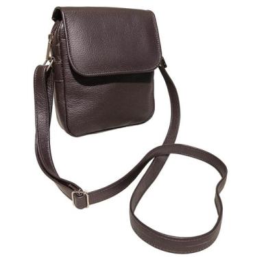 Imagem de Pasta Executiva De Couro Shoulder Bag Bolsa Transversal - Art Minas Co