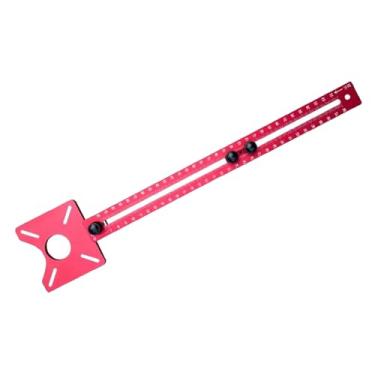 Imagem de Suporte de Ranhura de Fresagem de Roteador 3 Em 1, Suporte de Guia de Máquina de Aparar, Ferramenta de Modelo de Gabinete Ajustável, Base Universal de Alumínio para Marcenaria,