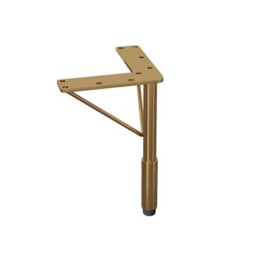 Imagem de The table legs are made of thickened steel, which is strong and durable. It is suitable for sofas, coffee tables, TV cabinets, and other furniture. It is light, luxurious, simple and versatile.（4pcs）(