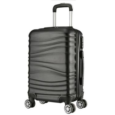 Imagem de Mala de Viagem Grande 23Kg Eagle 77x48x30 Em Abs C/ Rodinhas 360 AS67,