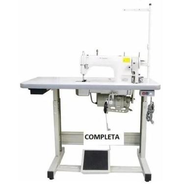 Imagem de Reta Industrial Yamata Fy8700 Nova  Completa, Branco, Fy8700