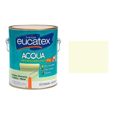 Imagem de Tinta Para Azulejos Epóxi Base Água Eucatex Erva Doce 3,6 Lt